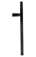 Metal tonfa-style baton (black)