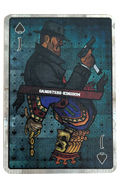 Spade J Card (Blue)